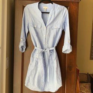 💙JOIE 💯 % linen shirt dress